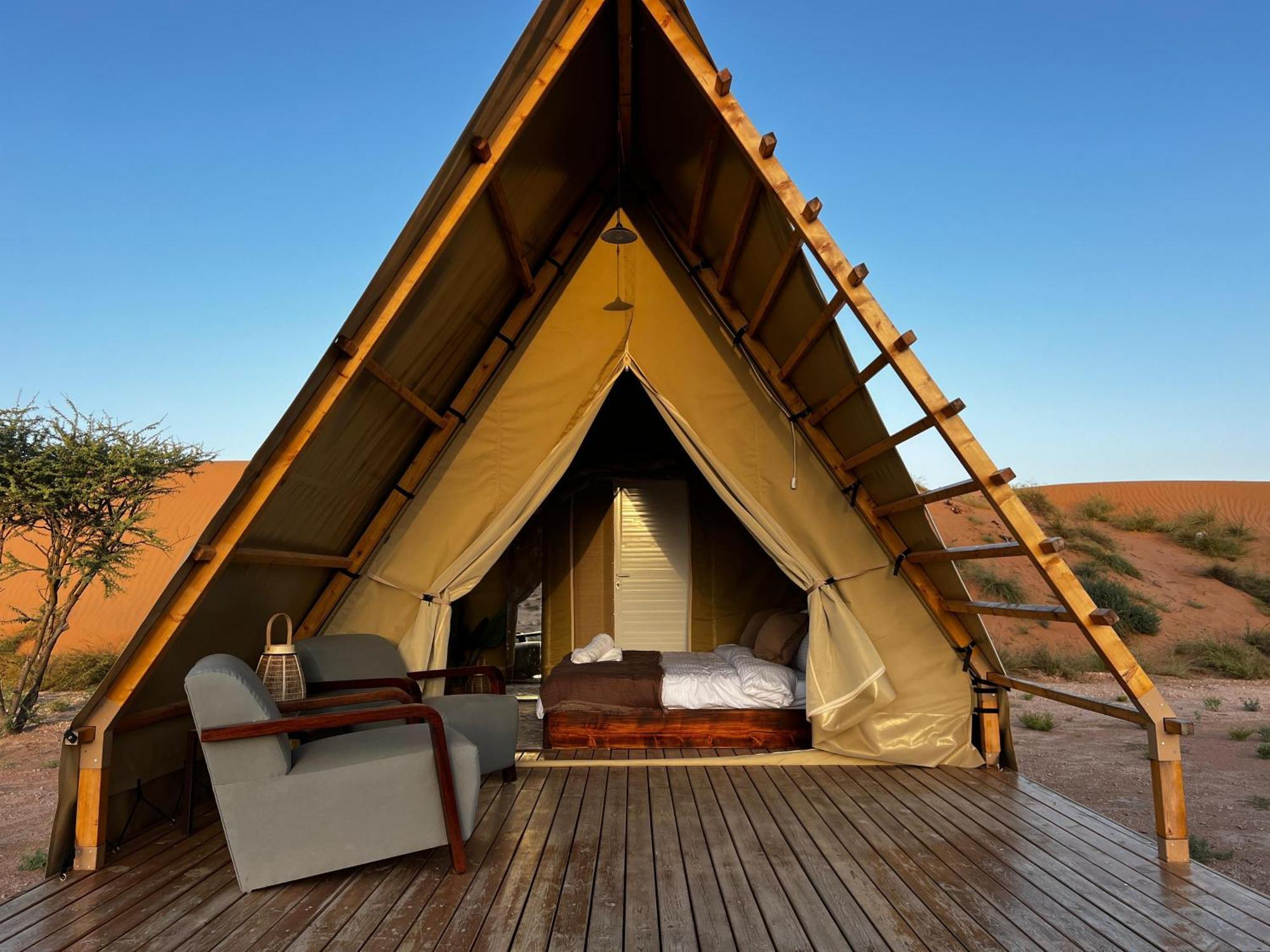 Adventurer Camp Hotel Al Wasil Exterior photo